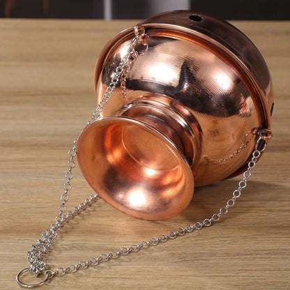 Hanging Incense Burner Red Copper
