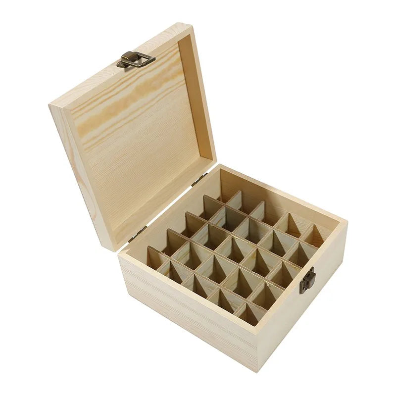 Essential Oil Wooden Storage Box