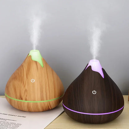 Diffuser Wood Grain & Remote Control