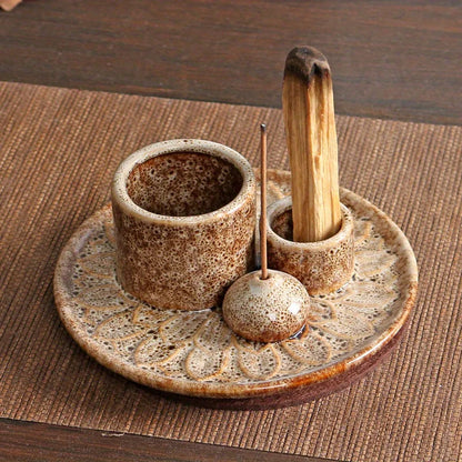 Ceramic Incense Burner – Aromatherapy & Meditation